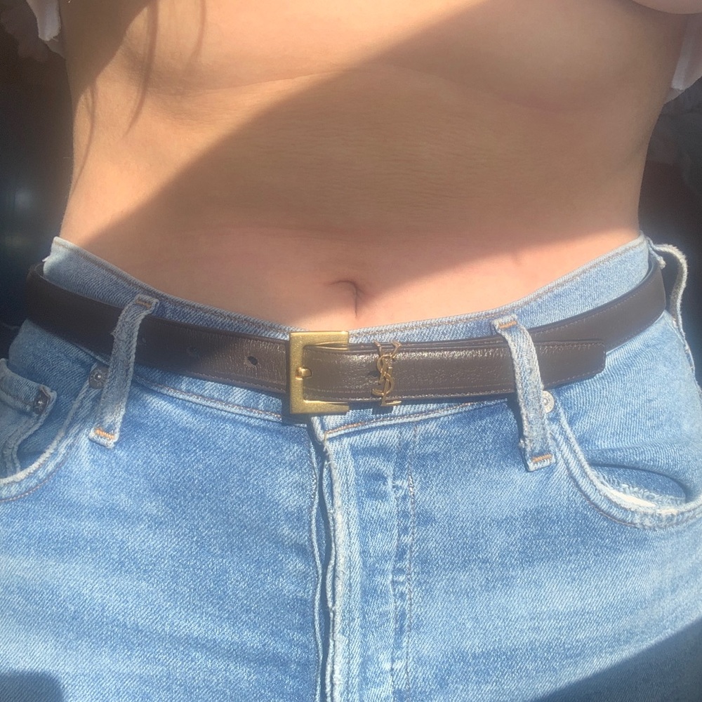 Authentic YSL belt.